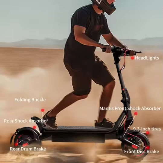 Scooter W8 – E-Scooter mit 500W Motor bis zu 40 km/h