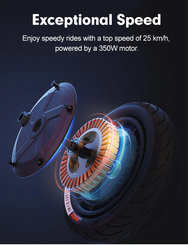 E Scooter City 350 Watt mit Federung